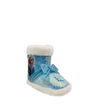 Disney frozen elsa and Ana winter indoor shoes slippers 9 Toddler Girl