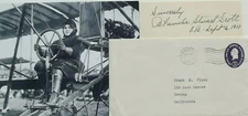 Blanche Scott Aviation Pioneer First Woman Aviator Autograph Card ''Rare'' 
