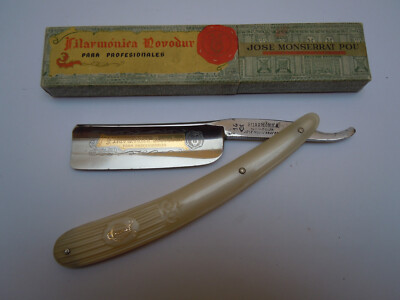 Filarmonica 14 Novodur straight razor very rare new
