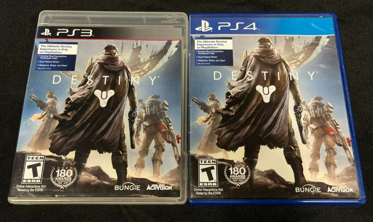 Sony Playstation 3 & 4 PS3 PS4 Destiny 1 Complete in Box CIB AA