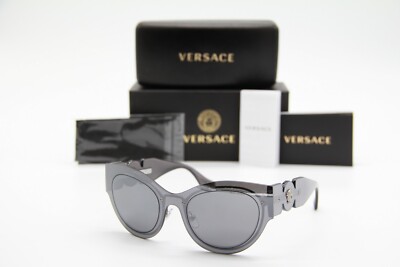 NEW VERSACE VE2234 1001/6G SUNGLASSES VERSACE MEDUSA MOD  display picture 1