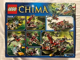 LEGO 70006: LEGENDS OF CHIMA Cragger's Command Ship (New/As Is) - 609 Pcs/8-14
