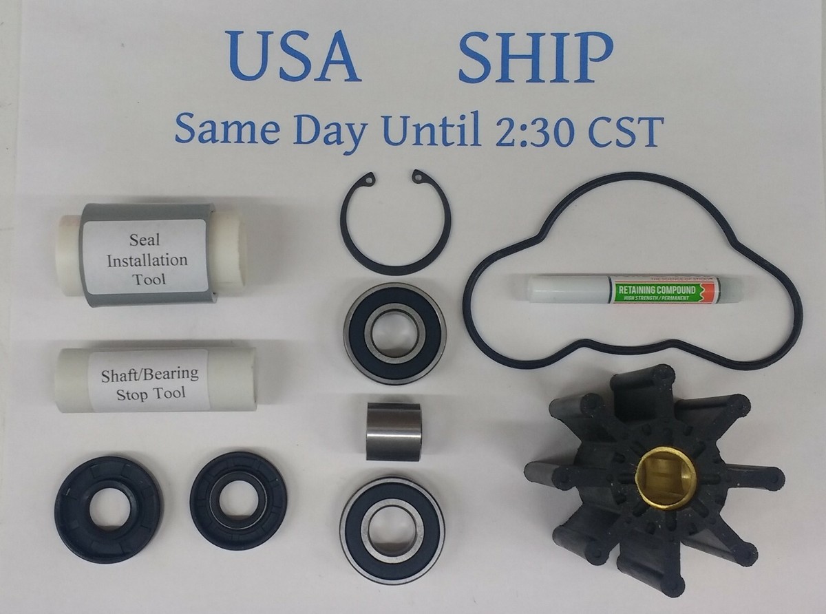 Bearing and Seal Kit for Mercruiser Pumps with Impeller 47