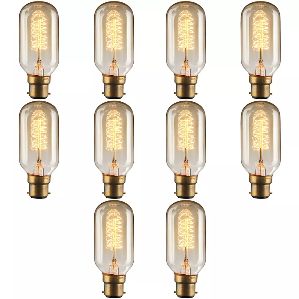 Tubular incandescent light bulbs deals