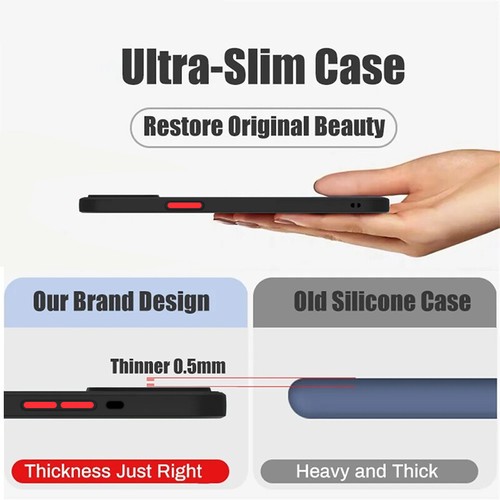 Coque Rigide Mince Fibre Carbone Antichoc Pour iPhone 16 Pro Max 15 14 13 12 11 - Zdjęcie 10 z 20