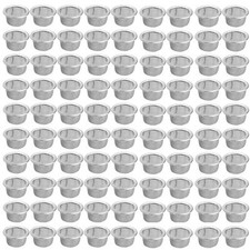 Tobacco Smoking Pipe Metal Filter Screen Stainless Steel Mesh Concave Bowls NEW