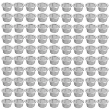 Tobacco Smoking Pipe Metal Filter Screen Stainless Steel Mesh Concave Bowls NEW