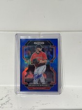 2022 Panini Prizm Draft Picks Blue Brandon Birdsell Auto 55/99
