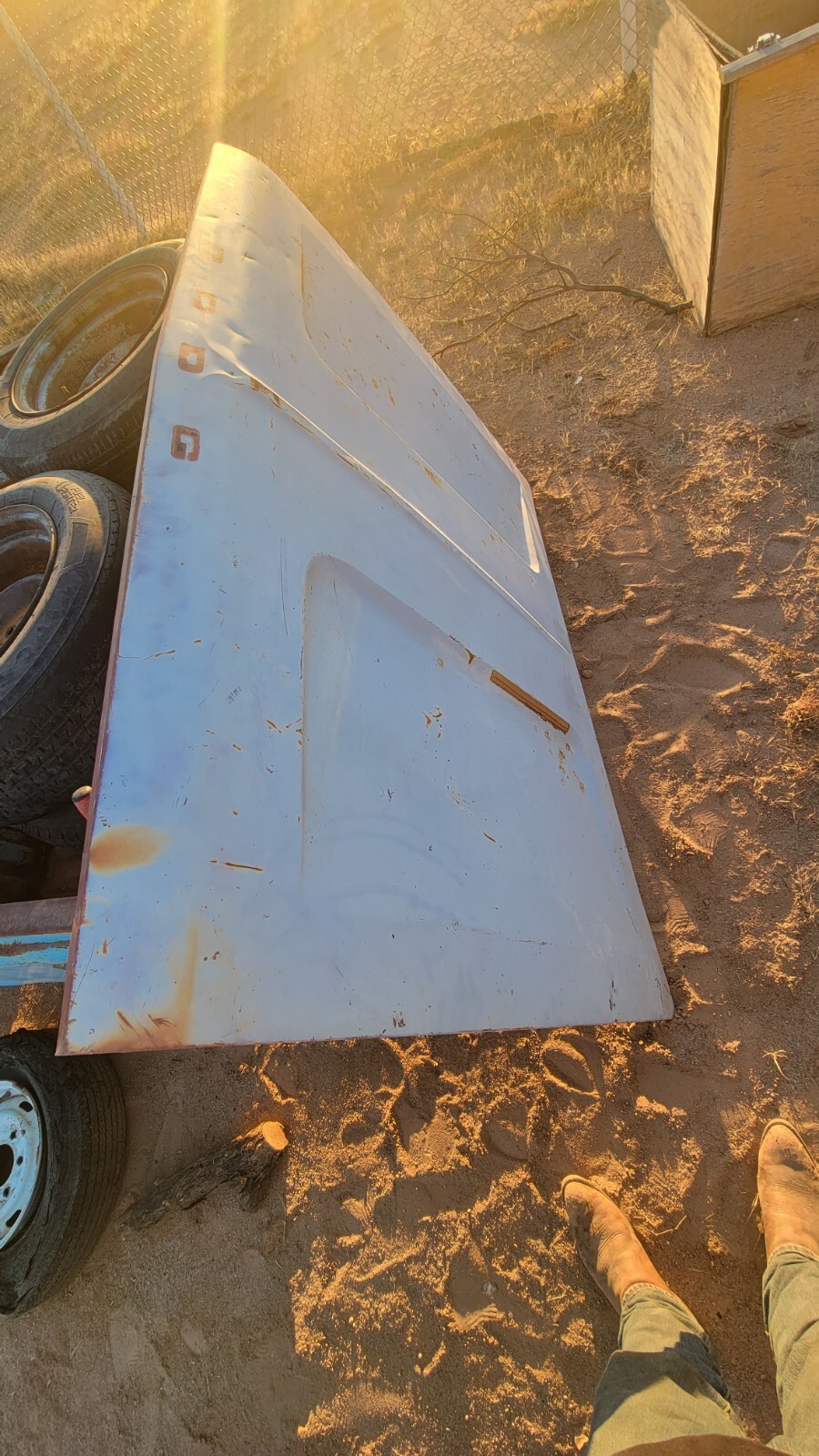7278 Dodge D100 D150 D200 Ramcharger " Bird Bath " Hood eBay