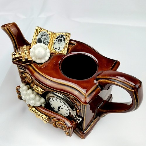 Cardew Design Jewellery Wedding Teapot Designed Handcrafted For H Samuel Vintage - Picture 18 of 24