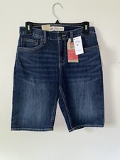 Levis 511 Slim Performance Stretch Jean Shorts sz 16 - waist 28 Boys