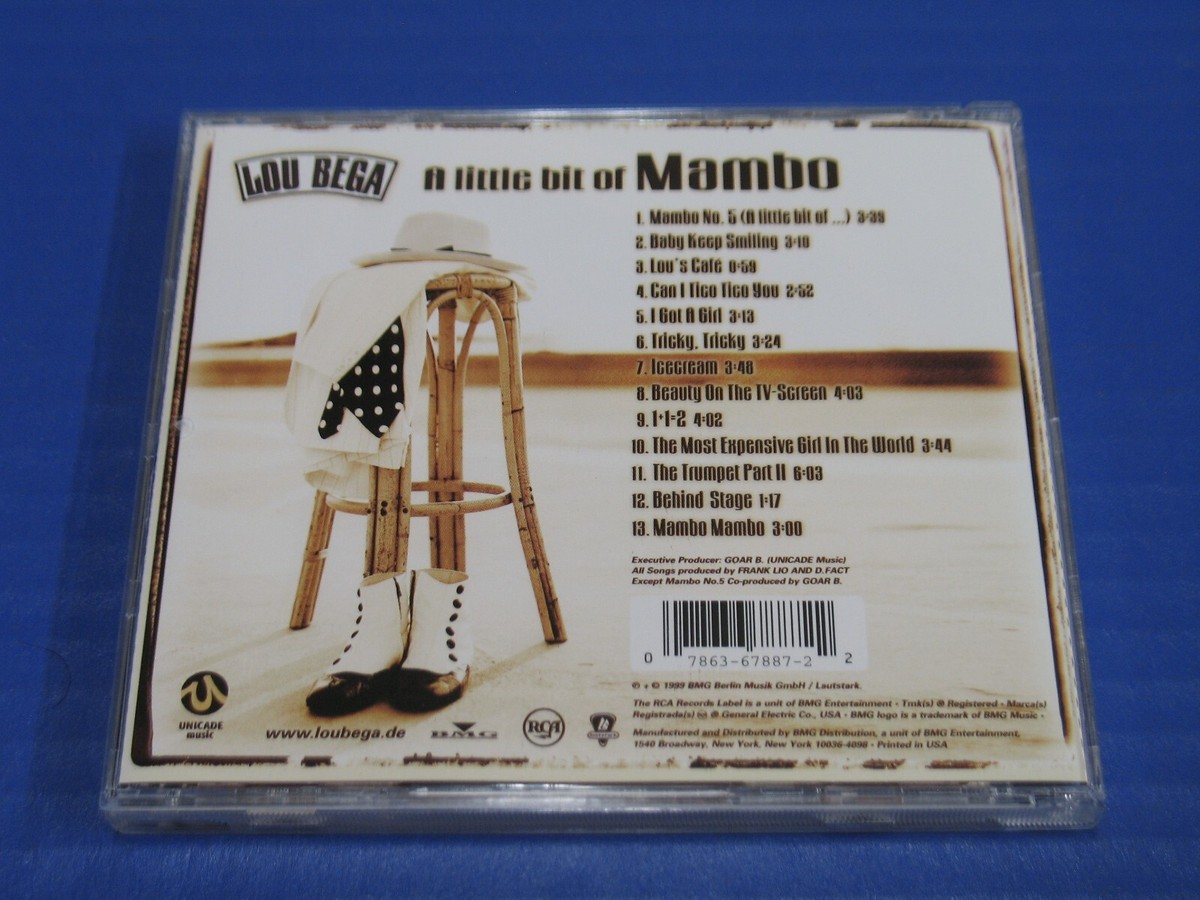 Lou Bega/Mambo No.5レコード12\"99年 Lou Bega – Mambo No. 5 (A Little Bit Of) – Vinyl (12