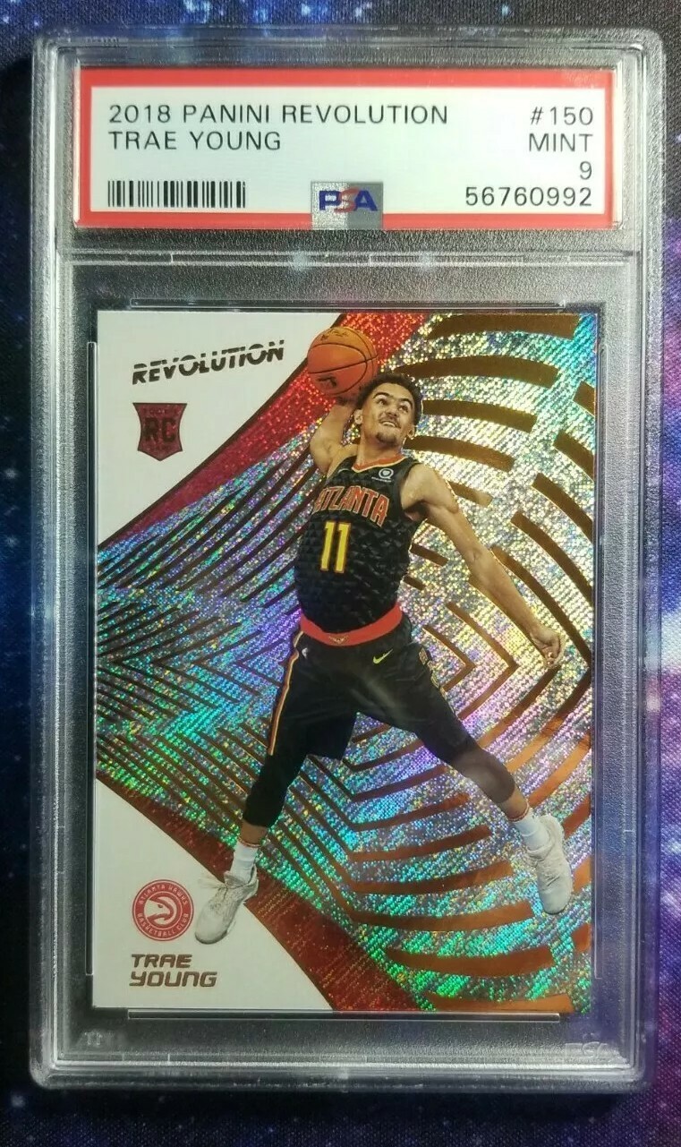 2018 Panini Revolution Trae Young ROOKIE RC #150 PSA 9 MINT
