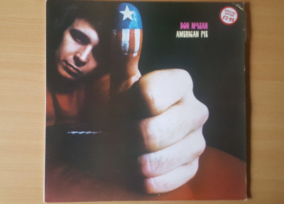 DON McLEAN AMERICAN PIE ORIGINAL PRESS 1971 VINYL RECORD FA 3023 SCRATCH FREE