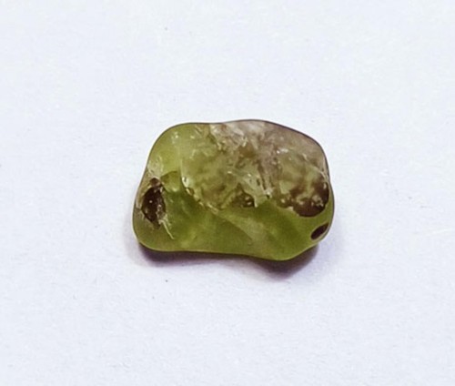 Natural Peridot Rough 2.20 Ct Certified Loose Gemstone With Free Gift - Picture 4 of 6
