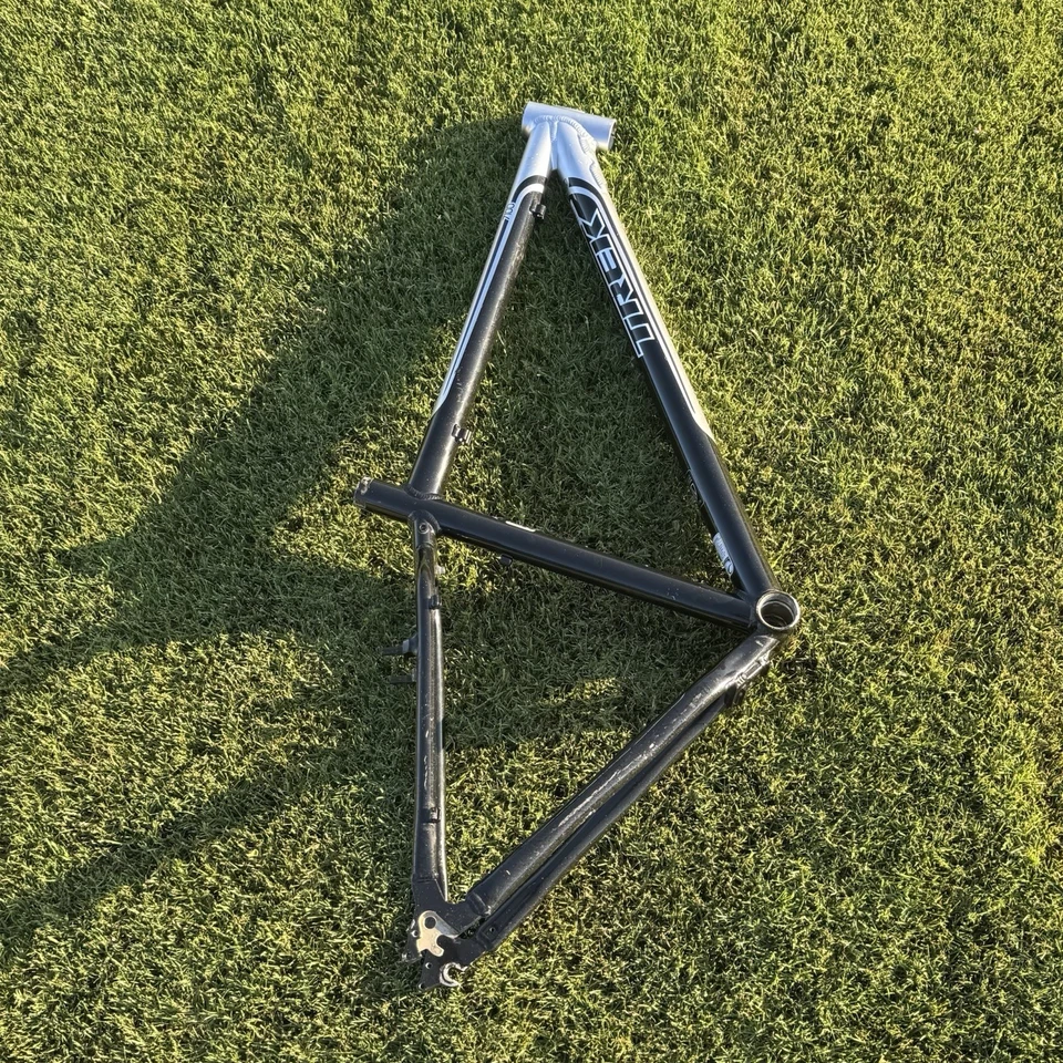 Cuadro de bicicleta vintage Trek 7100 Alpha aluminio 17,5" plateado/negro bicicleta Arizona Foto 2 de 4