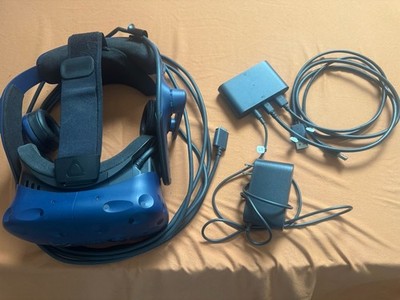 HTC VIVE Pro VR Headset (Headset Only)- With Link Box And All Cables