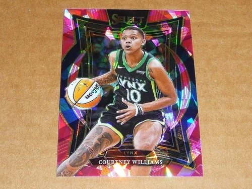 Courtney Williams 2025 Panini Prizm Courtney Williams #23 Pink