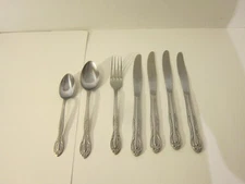 Hanford Forge Greenwich Stainless Flatware Japan 7 Pieces    #TC2