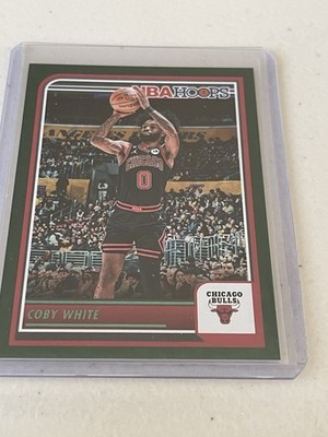 Panini NBA Hoops 2023-24 Coby White Chicago Bulls #85 Basketball NBA Card 15/25 