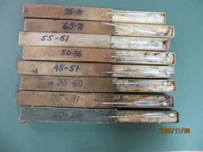 Hydrometer Set; Antique Tagliabue  (20- 81) Beaume