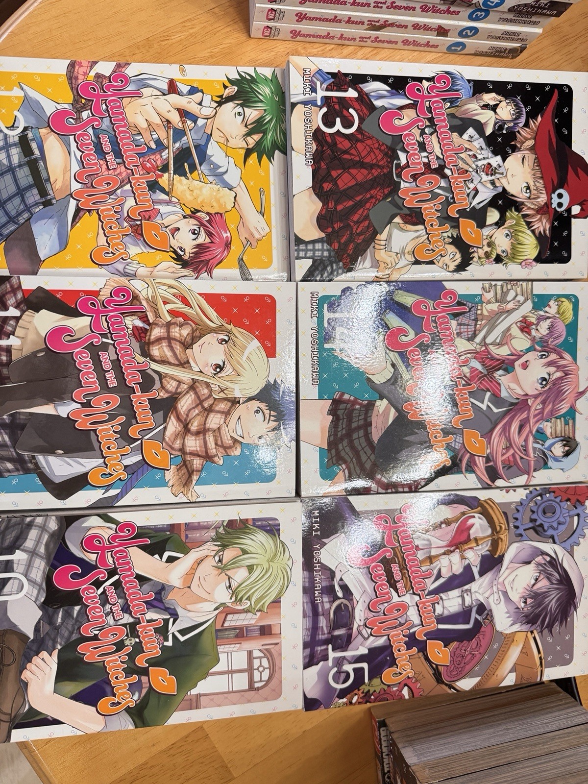 Yamada-Kun and the Seven Witches Volumes 1-28 Complete English Manga Yen Press
