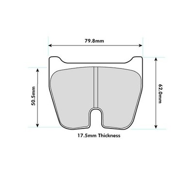 Ferodo DS3000 Bremsbeläge für Brembo 07.5684.5 Bremssattel - (FRP3023R)