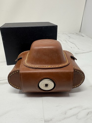 Vintage 1950s Kodak Pony 828 Leather Field Case only and Original box - Picture 4 of 7