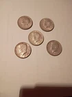 1964 50C Kennedy Half Dollar  Lot of 5 Coins    Philadelphia