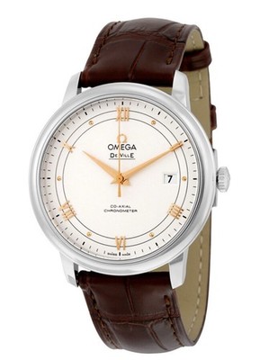 Omega De Ville Prestige Silver Dial Men's Watch