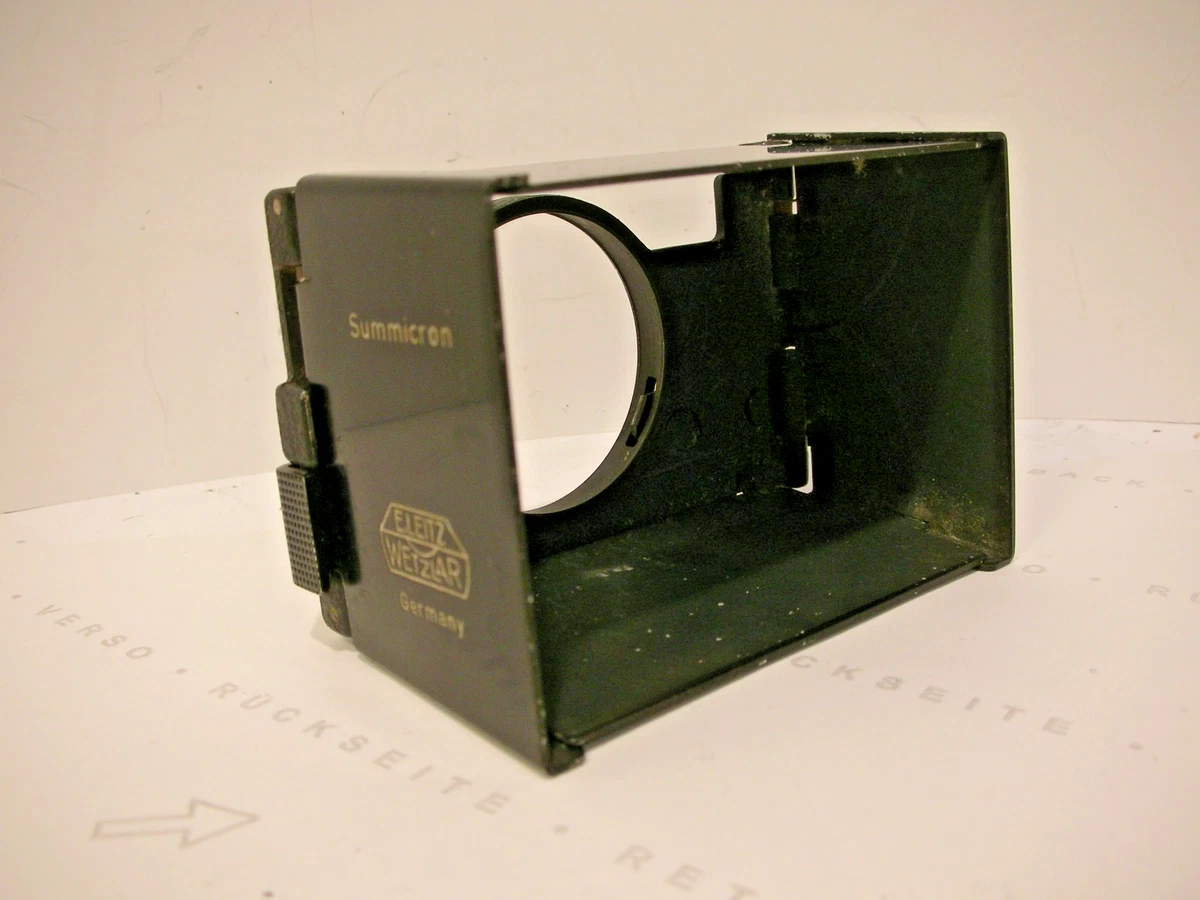 Pare-soleil Leica Circulaire Pour Objectifs 50mm Et 35mm – Modèle 12585 / 677166, Occasion