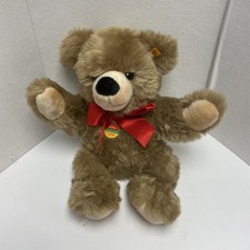 Steiff Teddy Bear Bobby Cosy Friends Germany Ear Tag Toy 16 in. Frosted Beige