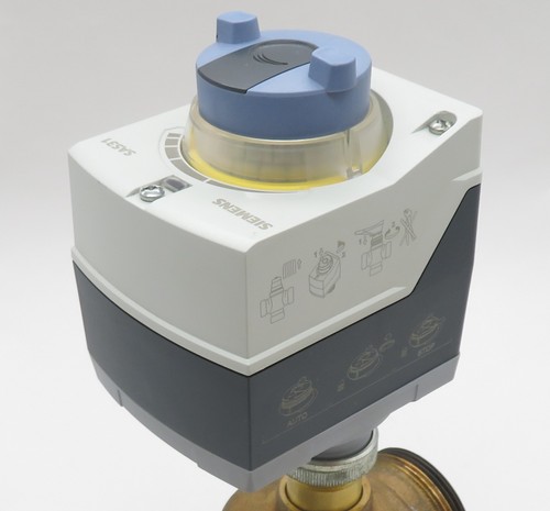 Actuador SIEMENS SAS31.00 230V válvula de tres vías VXG44.32-16 rojo fundido G 2" DN32 - Imagen 7 de 12