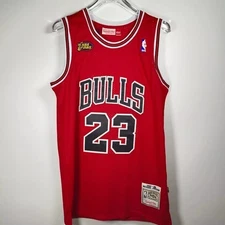 #23 97-98 Season Final Edition Retro Red Vintage Jersey Red
