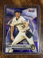 2025 Bowman's Best JACOB MISIOROWSKI Purple Lazer Refractor #87/250 #TP-12