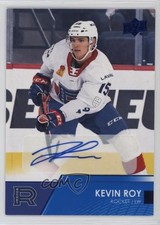 2021-22 Upper Deck AHL Auto Kevin Roy #43 Auto 1u6