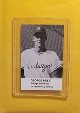 Broders 1971 Billings Mustangs Rookie Kansas City Royals GEORGE BRETT
