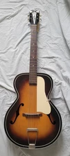 Vintage Kay Archtop Acoustic Guitar–Mid‑Century Chicago Build–Original Hardware