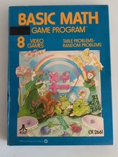 ATARI 2600 RARE Basic Math CX 2661 see pictures for all details