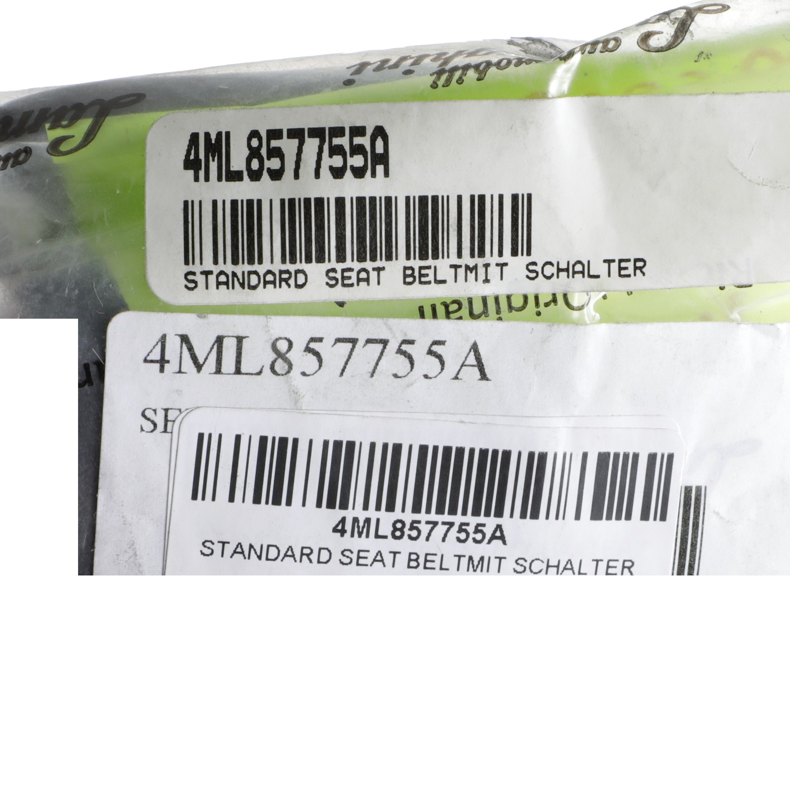 Lamborghini Urus Seat belt buckle P/N 4ML857755A