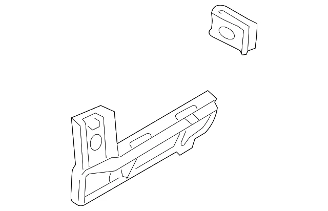 Parachoques delantero genuino GM lado pasajero guía fascia 92177409 Foto 2 de 3