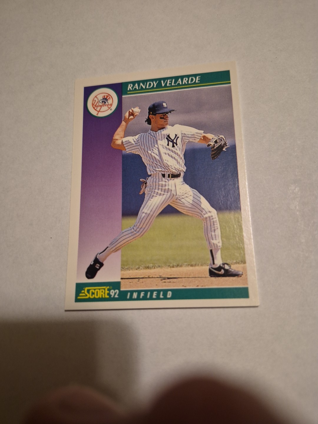 RANDY VELARDE 1992 SCORE #337 FREE SHIPPING