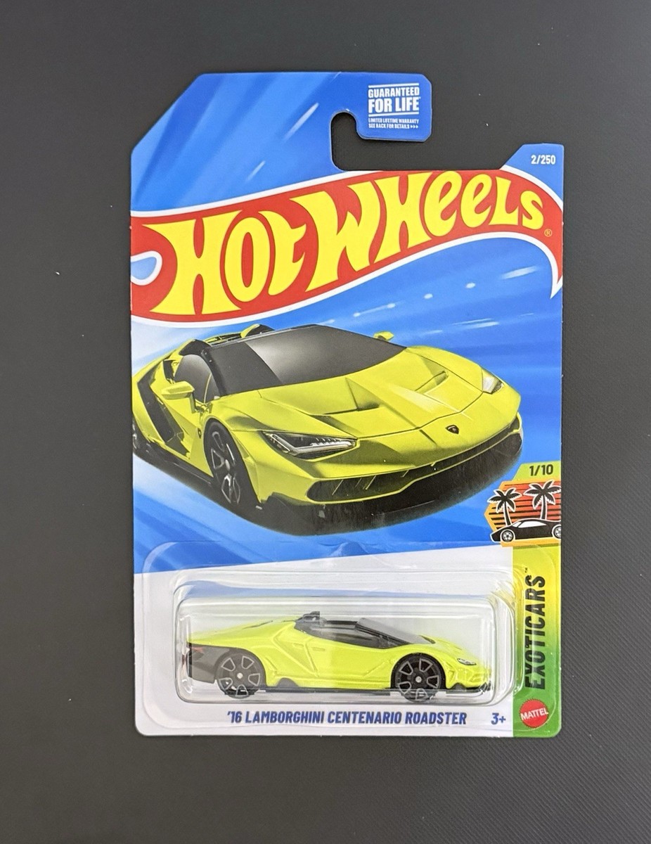 Hot Wheels 2026 F Case '16 Lamborghini Centenario Roadster #1/10