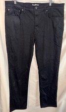 Goodfellow  Co Black Pants Men  s 38x30 Slim Fit Stretch Denim Look Casual