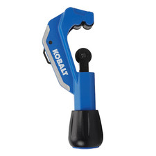 Pipe Cutter Kobalt Enclosed Feed 1/8" to 1-1/8" Copper Tubing & Conduit Cutter