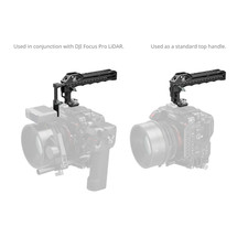 Maniglia superiore SMALL RIG per DJI Focus Pro LiDAR con scala 23 cm e guida telescopica