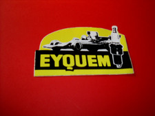 STICKER NEUF D EPOQUE BOUGIE EYQUEM - no marchal klg gurtner floquet gilardoni .