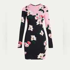 Alice + Olivia Delora Floral Mini Dress Size: 2