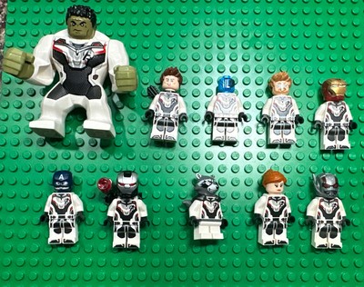 LEGO MARVEL AVENGERS ENDGAME QUANTUM SUITS hulk iron man thor