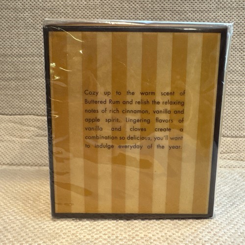 NEW SEALED Henri Bendel Buttered Rum Scented Candle 9.4 Oz - Picture 3 of 6